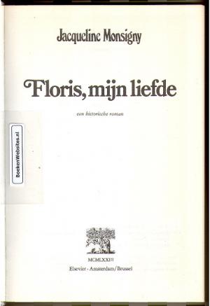 Floris, mijn liefde Floris, mijn liefde