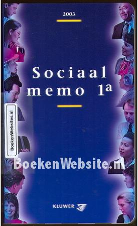 Sociaal memo 1a