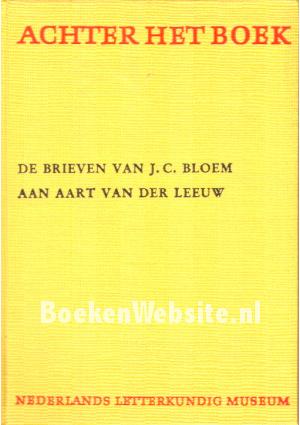De brieven van J.C. Bloem aan Art van der Leeuw