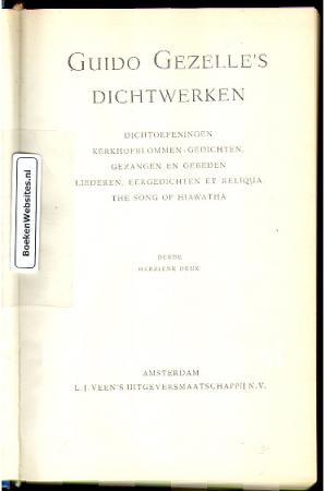 Guido Gezelle's Dichtwerken