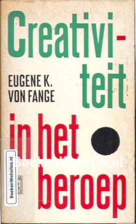 0744 Creativiteit in het beroep