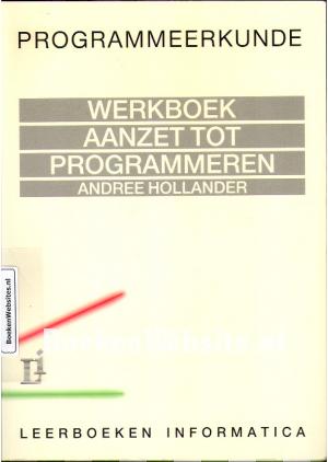 Werkboek aanzet tot programmeren