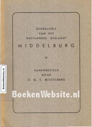 Genealogie van het Westlandse geslacht Middelburg
