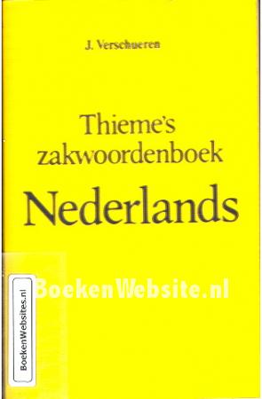 Thieme's zakwoorden- boek Nederlands