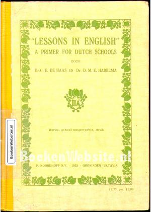 Lessons in English IIA