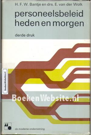 Personeelsbeleid heden en morgen