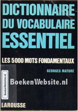 Dictionnaire du Vocabulaire Essentiel