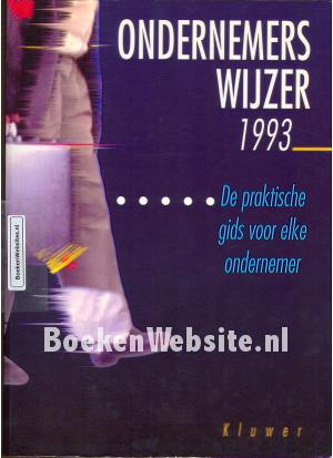 Ondernemers wijzer 1993