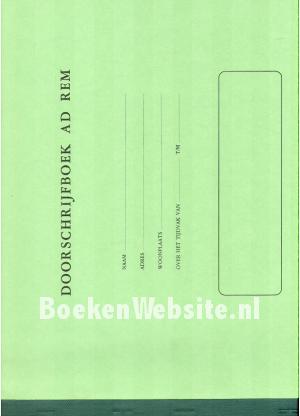 Doorschrijfboek Ad Rem M545