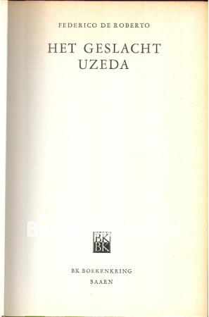 Het geslacht Uzeda Het geslacht Uzeda