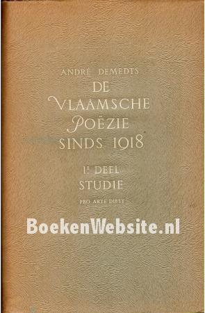 De Vlaamsche Poezie sinds 1918