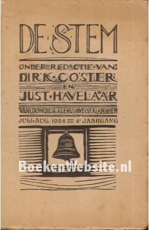 De Stem 1924 juli-augustus