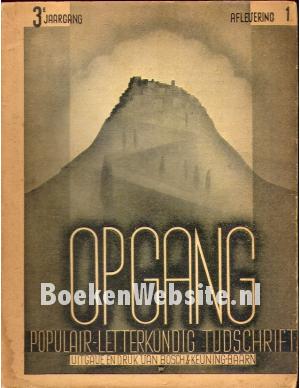 Opgang 3e jaargang no.1