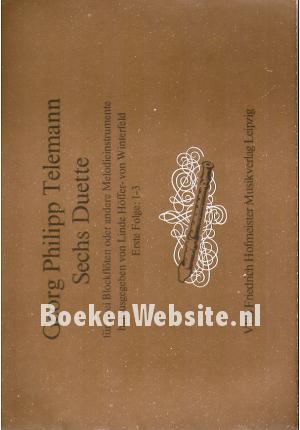 Georg Philipp Telemann Sechs Duette Georg Philipp Telemann Sechs Duette