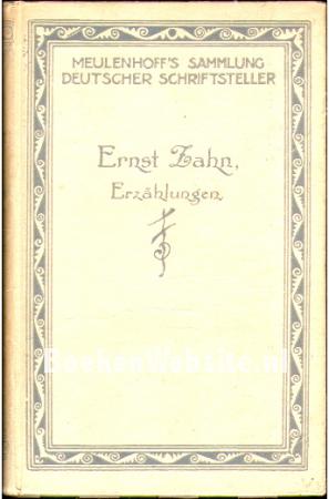 Erzählungen von Ernst Zahn