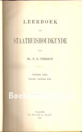 Leerboek der Staatshuis- houdkunde