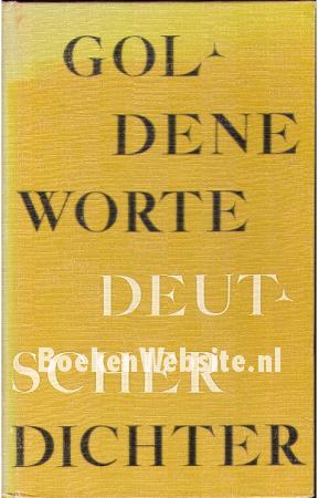 Goldene Worte Deutscher Dichter