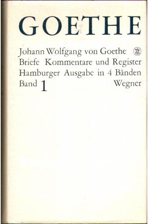 Goethe Werke Band I