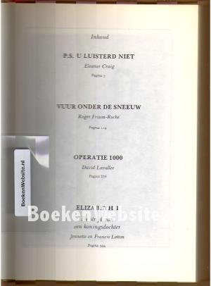 P.S. U luisterd niet ea.