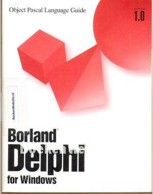 Delphi Object Pascal Language Guide V.1.0
