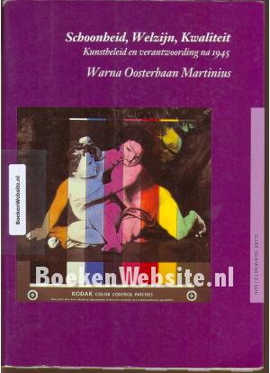 Schoonheid, Welzijn, Kwaliteit Kunstbeleid en verantwoording na 1945