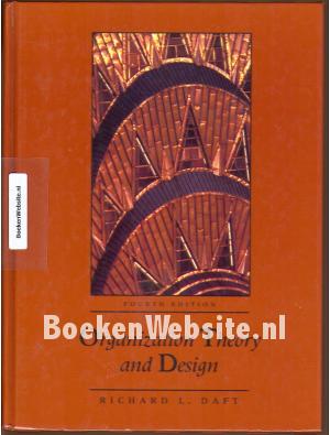 Organization Theory and Design Organization Theory and Design