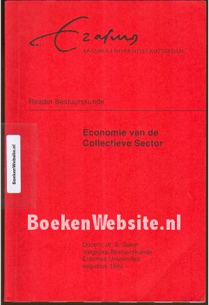 Economie van de Collectieve Sector Economie van de Collectieve Sector