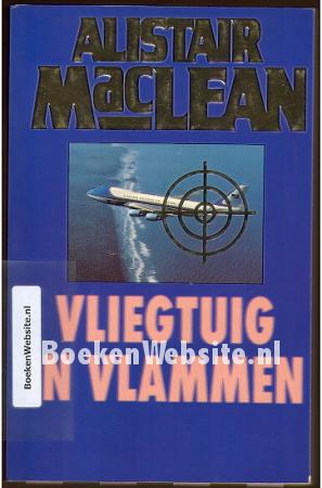 Vliegtuig in vlammen