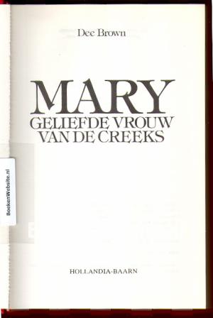 Mary geliefde vrouw van de Creeks