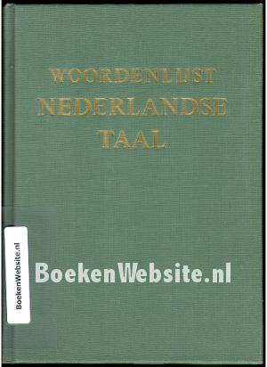 Woordenlijst Nederlandse Taal