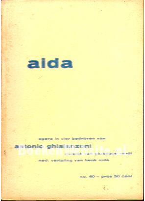 Aida, Opera in vier bedrijven