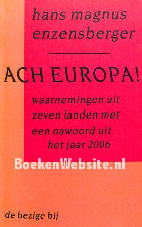 Ach Europa! Ach Europa!