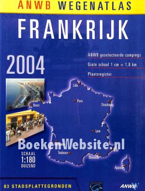 ANWB wegenatlas Frankrijk ANWB wegenatlas Frankrijk