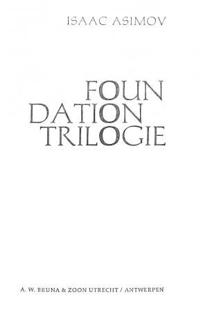 Asimov Foundation trilogie