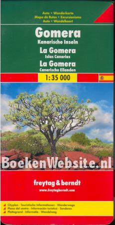 Auto + Wandelkaart La Gomera, Canarische Eilanden