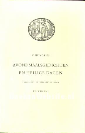 Avondmaalsgedichten en heilige dagen