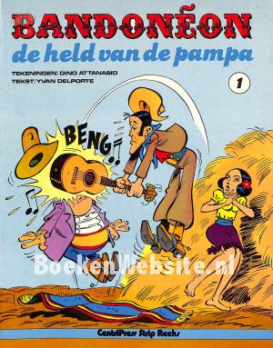 Bandoneon de held van de Pampa