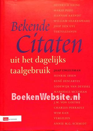 Bekende citaten uit het dagelijks taalgebruik