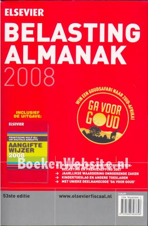 Belasting Almanak 2008