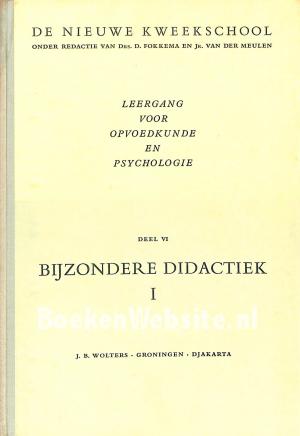 Bijzondere didactiek I