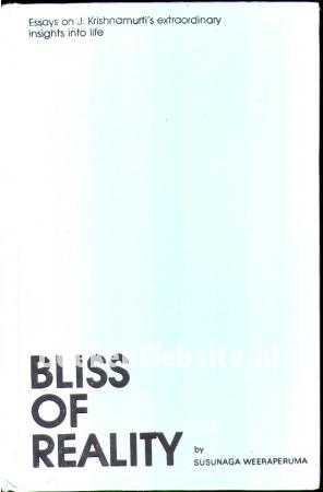 Bliss of Reality