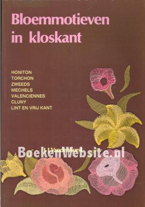 Bloemmotieven in kloskant Bloemmotieven in kloskant