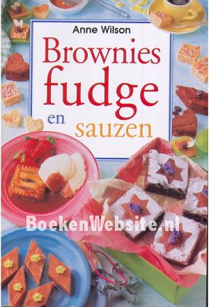 Brownies fudge en sauzen