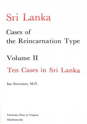 Cases of the Reincarnation Type Vol.II