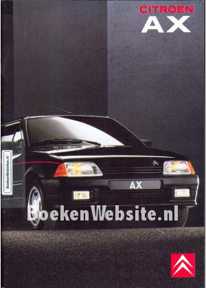 Citroen AX 1990 brochure