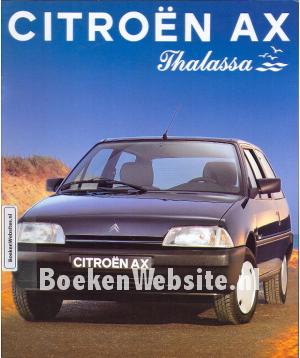 Citroen AX Thalassa 1993 brochure