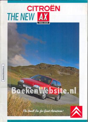 Citroen AX 1988 brochure