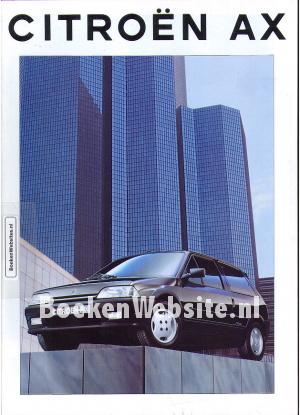 Citroen AX 1993 brochure