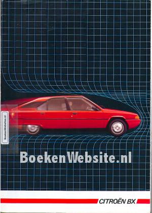 Citroen BX 1984 brochure