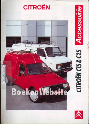 Citroen C15 & C25 accesoires brochure